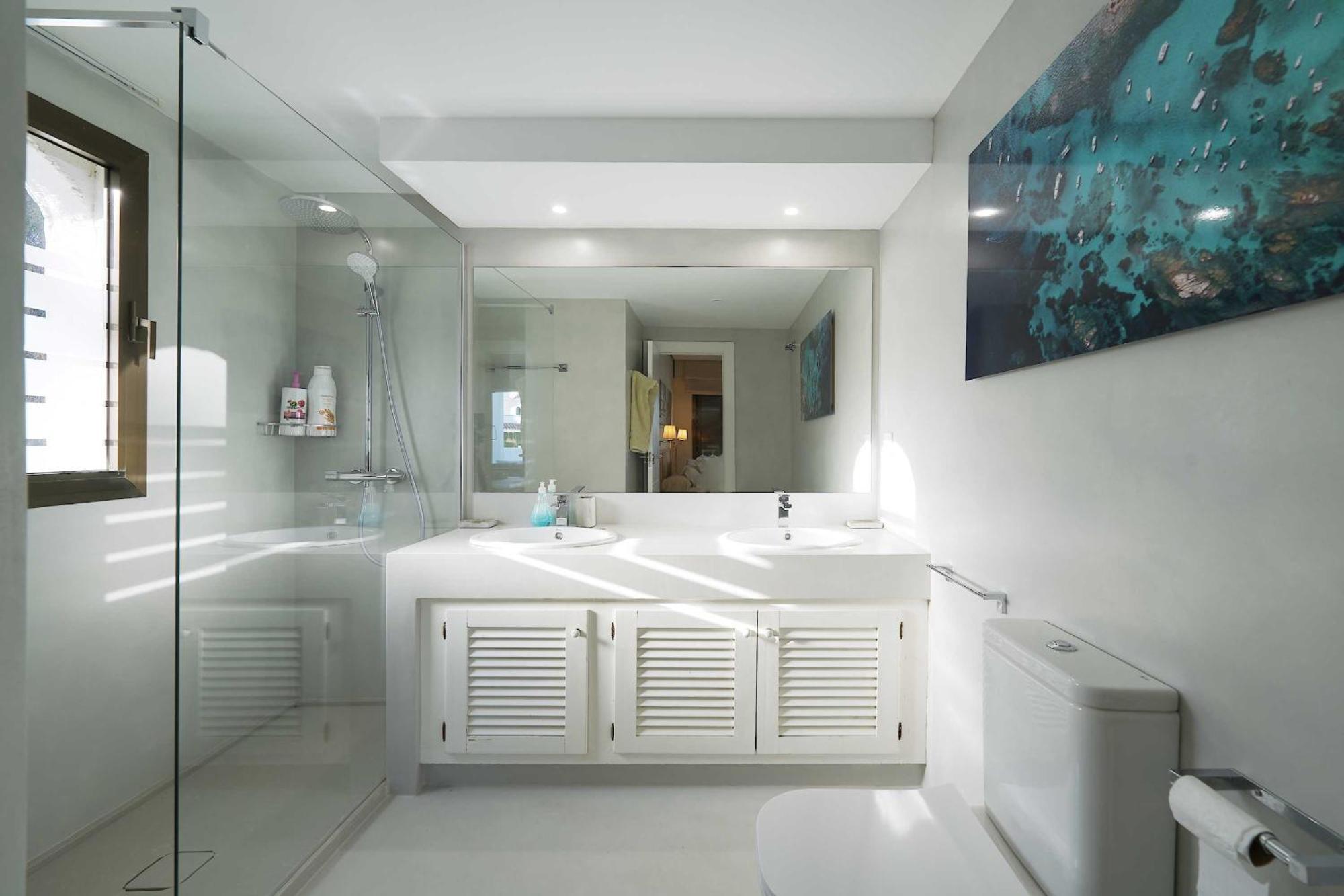 1104 First Line Beach Apartment Golden Beach Pool Marbella Bagian luar foto